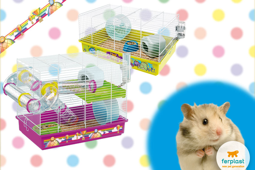 decor line hamster cages by Ferplast