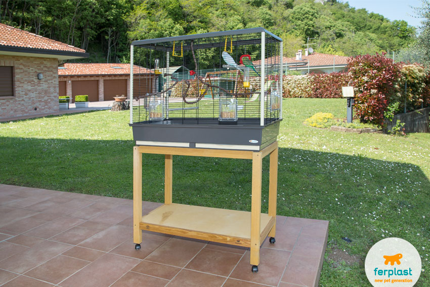 ferplast cage suitable for parakeets