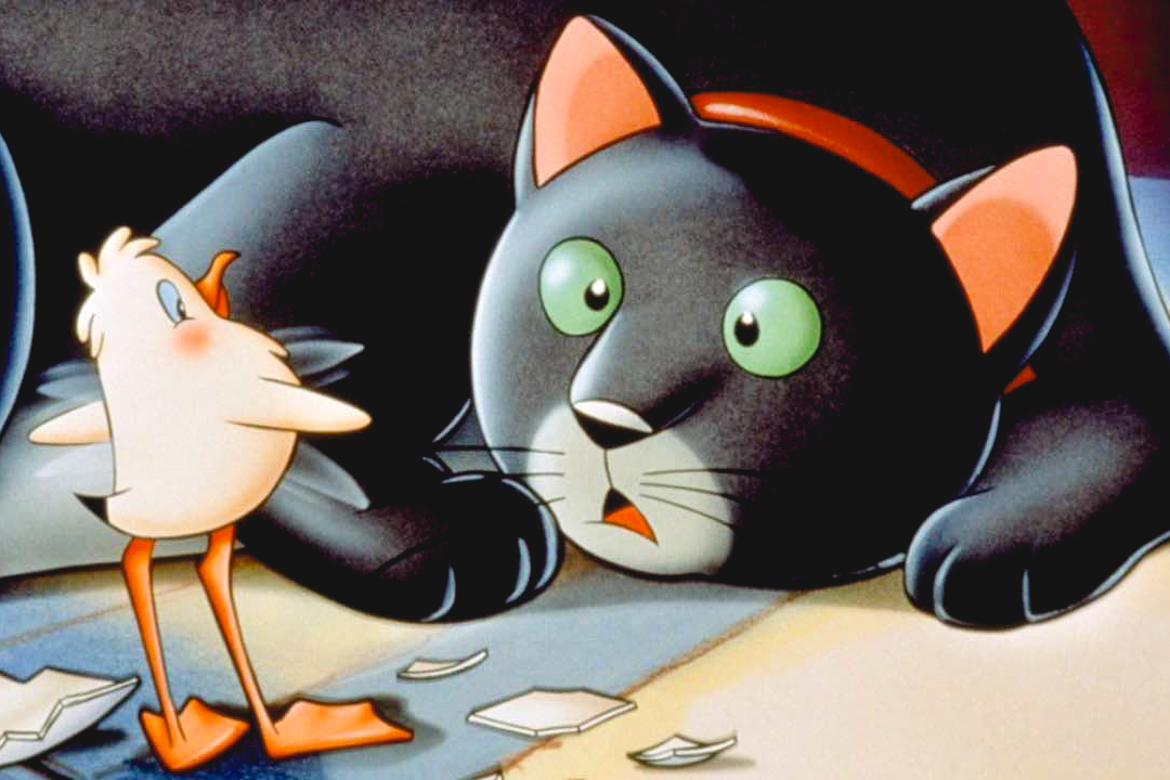 Dois bonitos Gatos desenhados ao estilo Disney - Pixar - Gatos