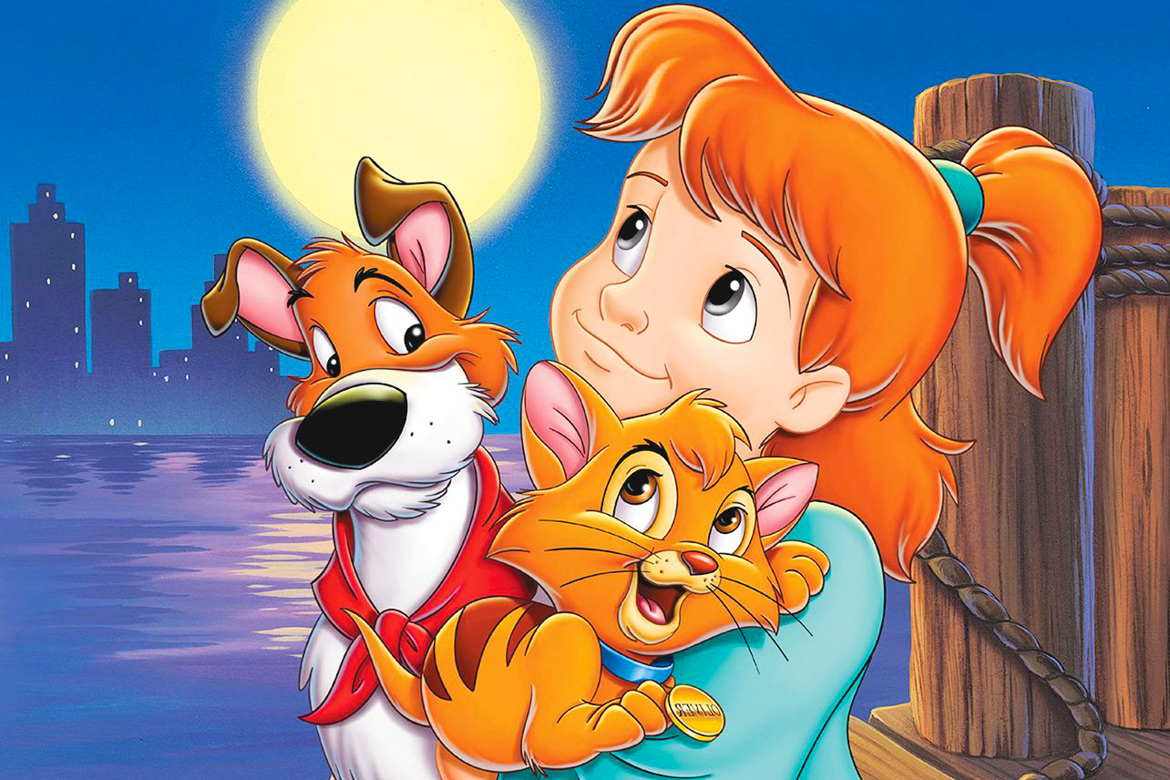 oliver and company disney plus