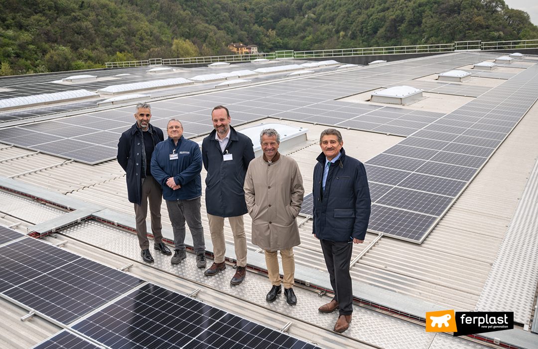 Ferplast team sostenibilità inaugurazione impianto fotovoltaico